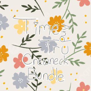 Time and Tru Crewneck Bundle